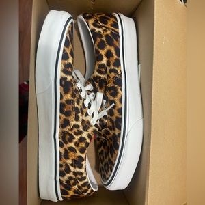 Leopard vans shoes